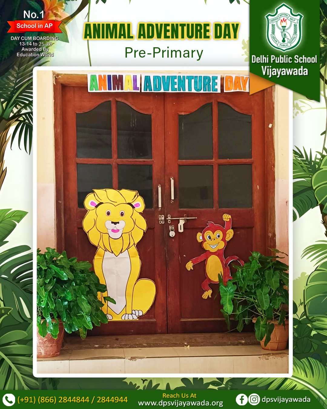 ANIMAL ADVENTURE DAY Pre-Primary!