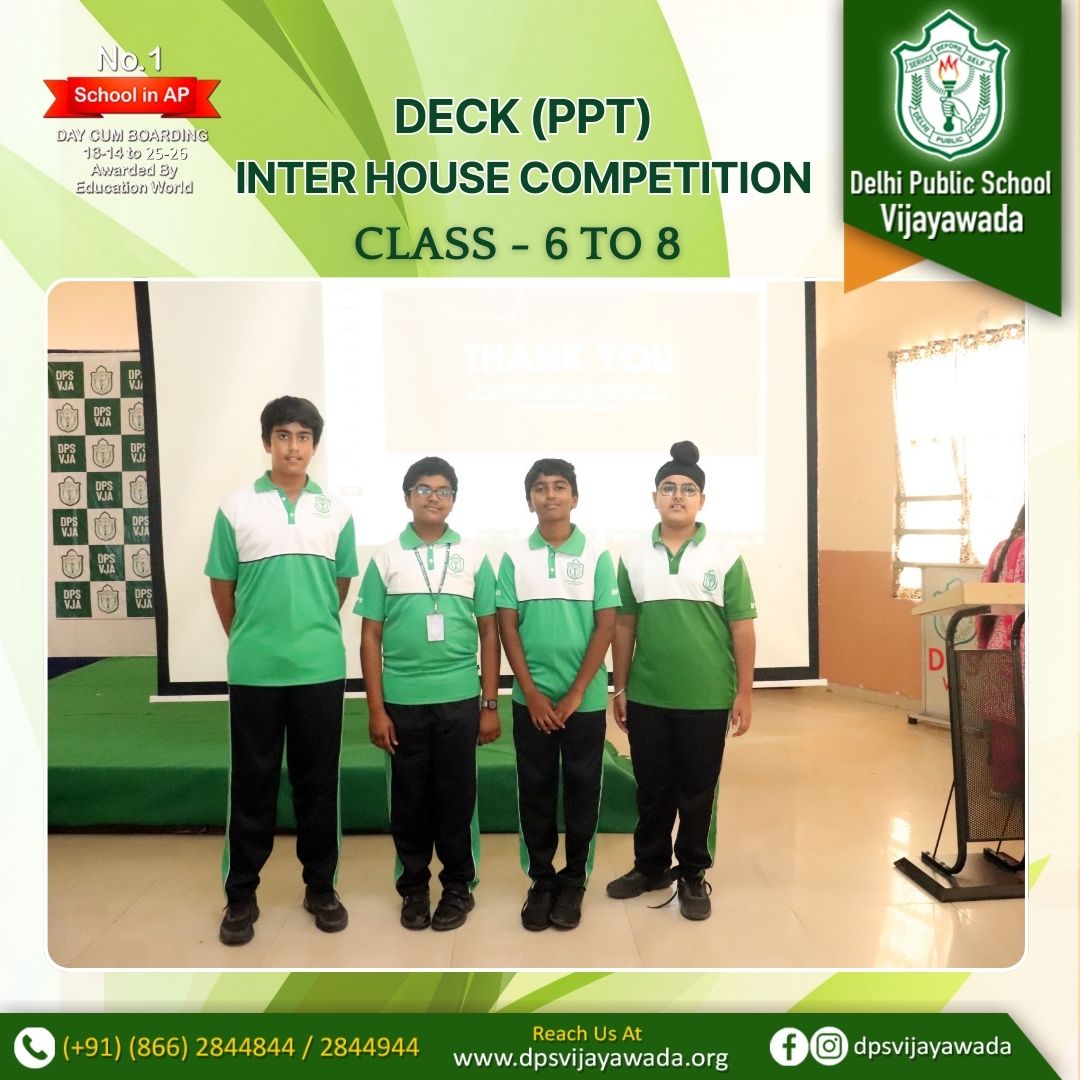 IHC-Deck (PPT) Classes- 6 to 8